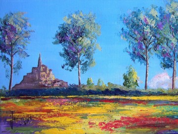 PLS06 美しい風景庭園 Oil Paintings